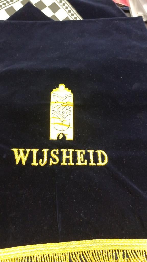 Vrijmetselaar Tafelkleden - W:.K:.S:., Verzenden, Zo goed als nieuw, Rechthoek