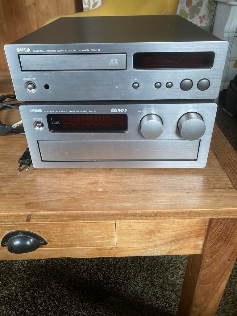 Yamaha RX-10 en CDC-9, Audio, Tv en Foto, Stereo-sets, Ophalen, Zo goed als nieuw, Overige merken