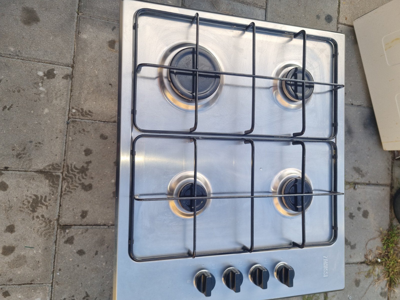 in bouw 4 piter merk zanussi, Witgoed en Apparatuur, Ophalen, Gebruikt, 4 kookzones, Inbouw