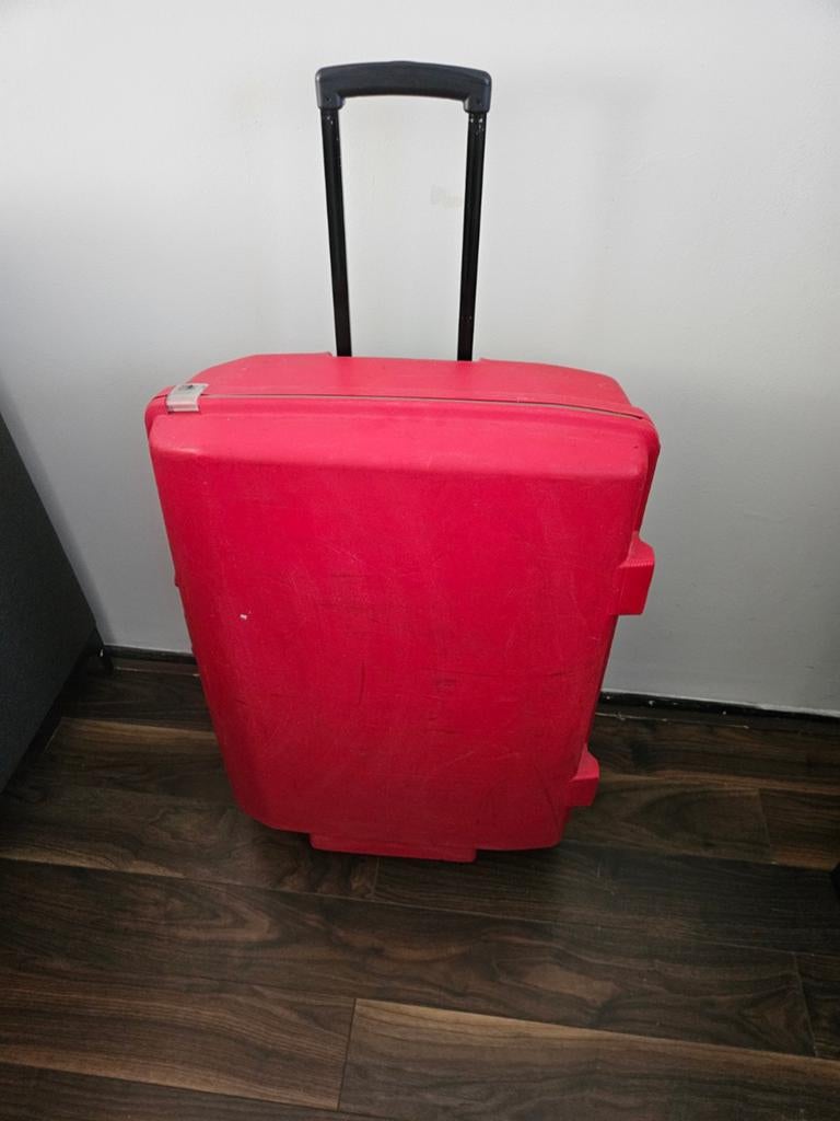 SAMSONITE 4 WIELEN HARD CASE TROLLEY KOFFER 27 X 57 X 76 CM, Sieraden, Tassen en Uiterlijk, Koffers, Gebruikt, Hard kunststof