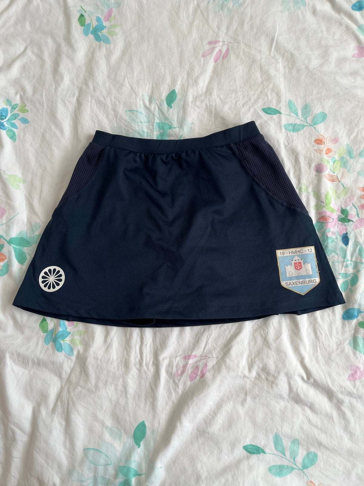 HMHC Saxenburg Hockeyrokje Maat S, Blauw, Overige typen, Ophalen of Verzenden, Zo goed als nieuw