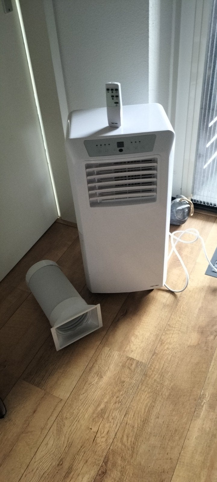 Mobiele airco Tectro TP 2020 met afstandsbediening, Gebruikt, Minder dan 60 m³, Energieklasse A of zuiniger, 3 snelheden of meer