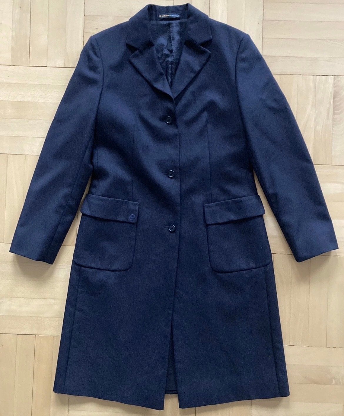 Lufthansa Dames Uniform Mantel Maat 38 Strenesse, Ophalen of Verzenden, Gebruikt, Overige typen