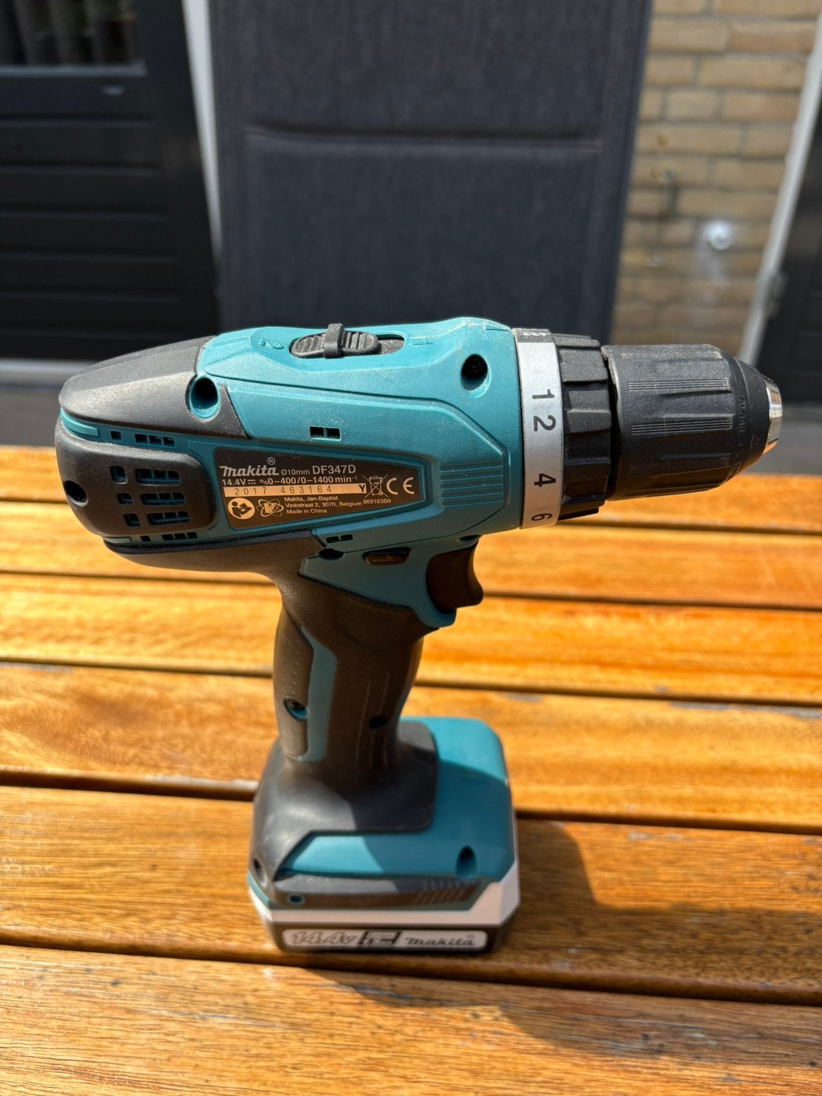 makita accu boor, Variabele snelheid, Ophalen of Verzenden, Minder dan 400 watt, Zo goed als nieuw