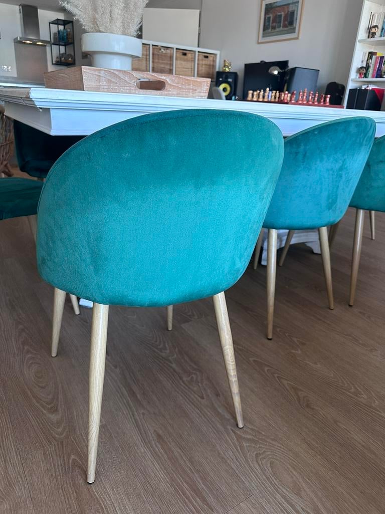 Set of 4 elegant chairs - you can buy separately or bundled, Ophalen, Overige materialen, Overige kleuren, Zo goed als nieuw