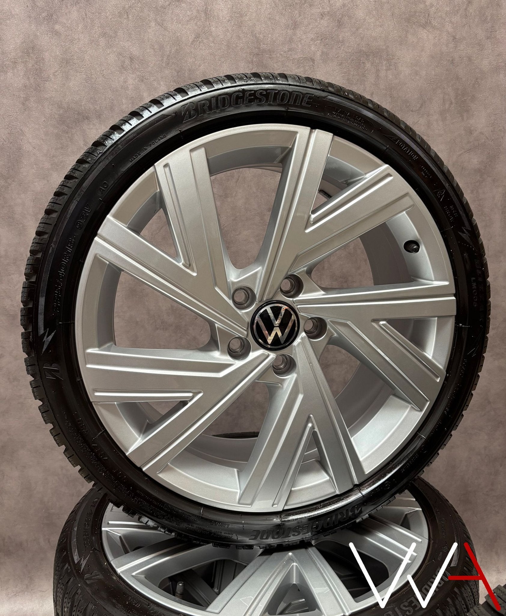 ❄️ 18'' Volkswagen Golf 8 GTI R Bergamo winter velgen R-Line, Auto-onderdelen, 18 inch, Gebruikt, -, -