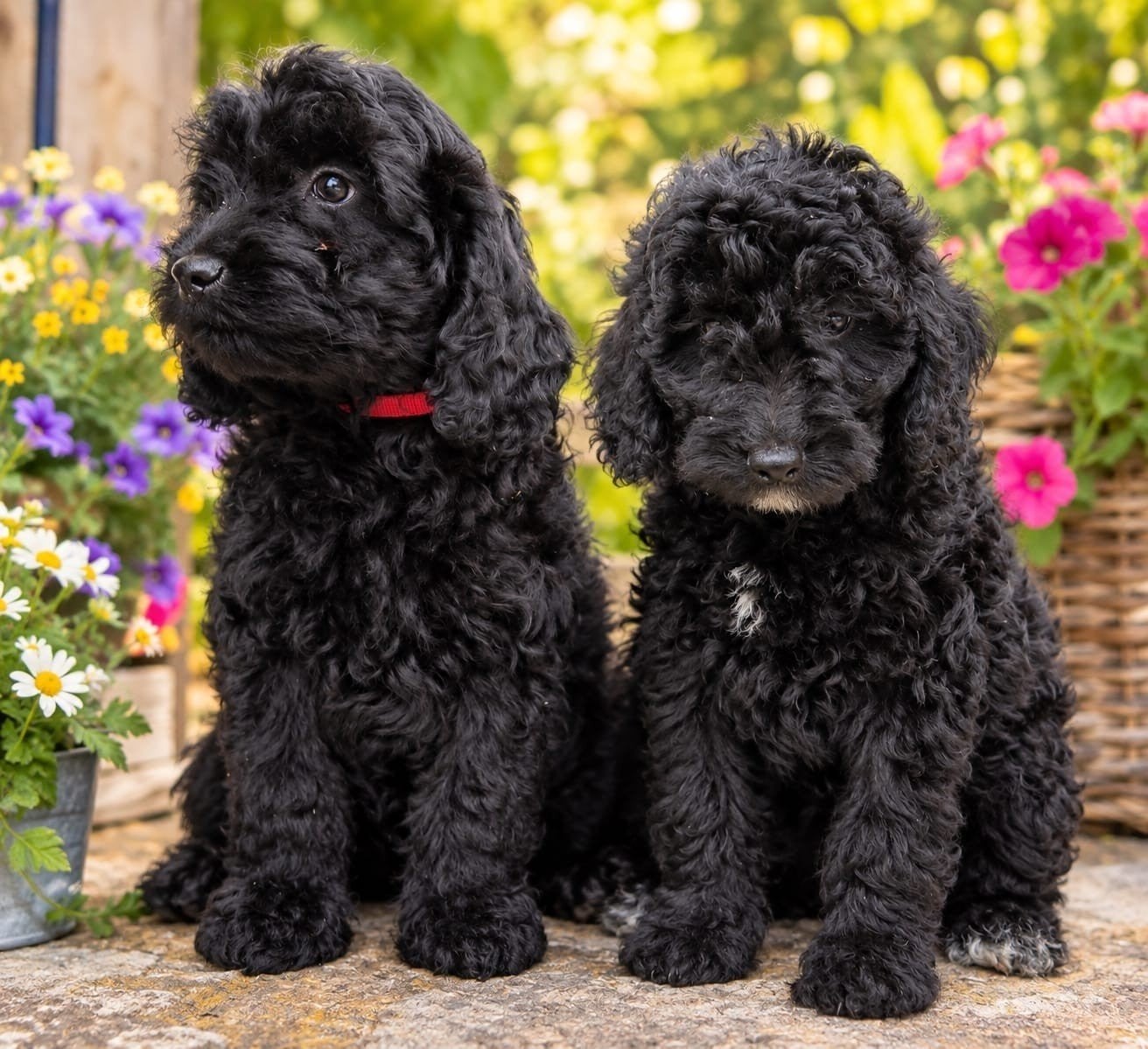 8 labradoodle pups te koop, 8 tot 15 weken, Meerdere, Meerdere dieren, Nederland