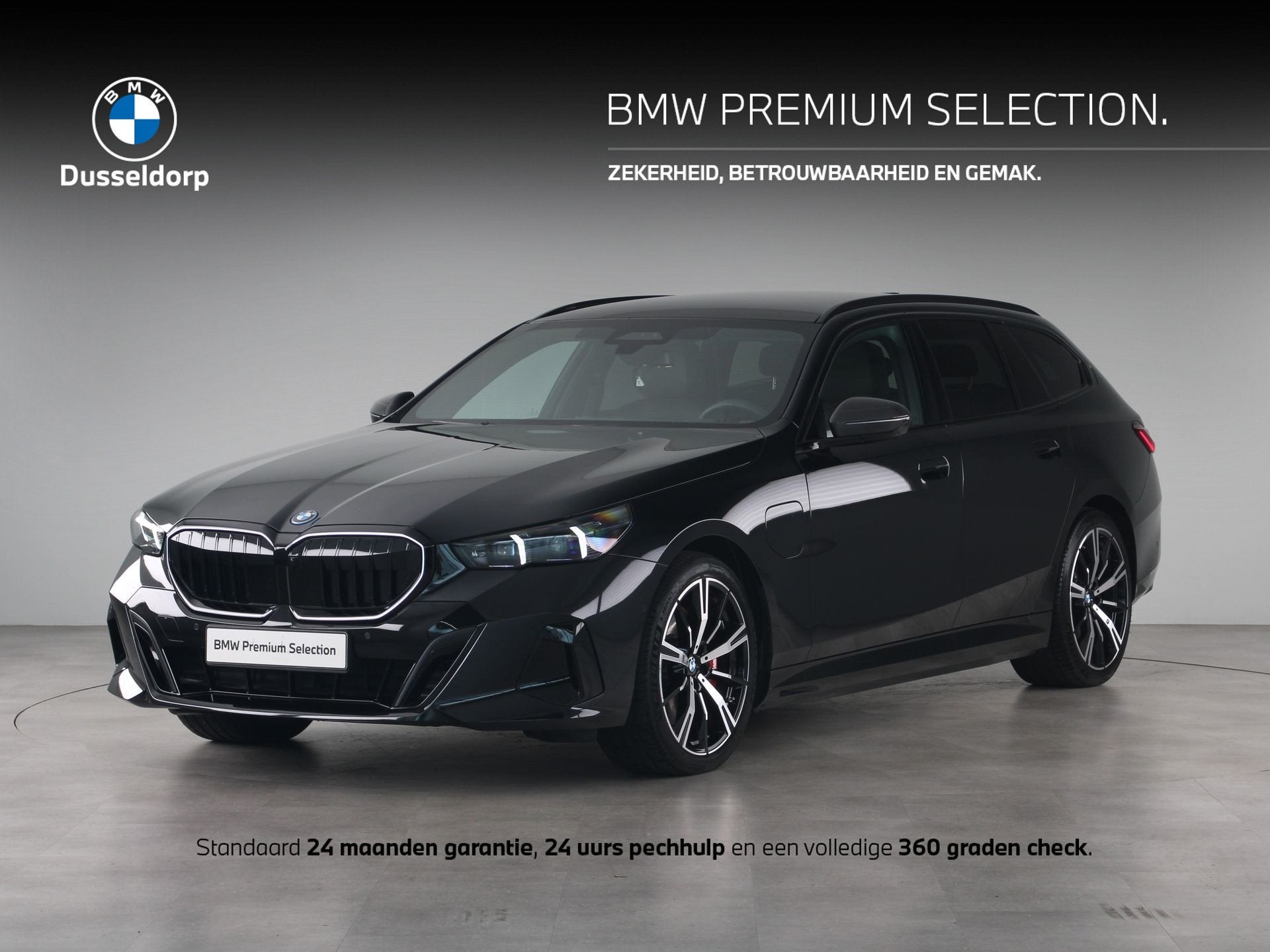 BMW 5 Serie Touring 550e xDrive (bj 2026, automaat), Auto's, Automaat, Dealer onderhouden, Gebruikt, Met garantie (alle)