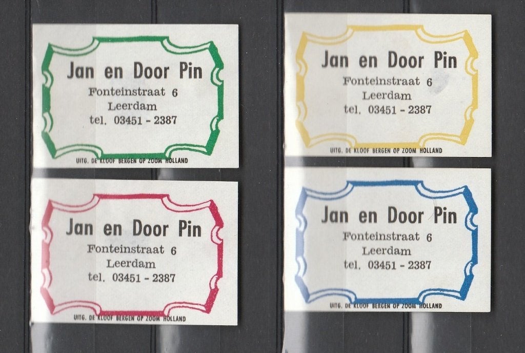 Lucifermerken,  Leerdam   (563), Verzamelen, Ophalen of Verzenden, Zo goed als nieuw, Luciferdoosjes of -merken