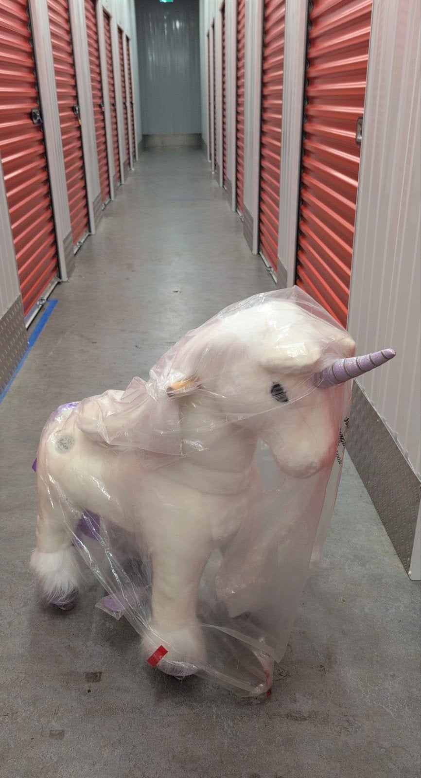PonyCycle Model X Wit/Paars, Ophalen, Zo goed als nieuw, Overige typen