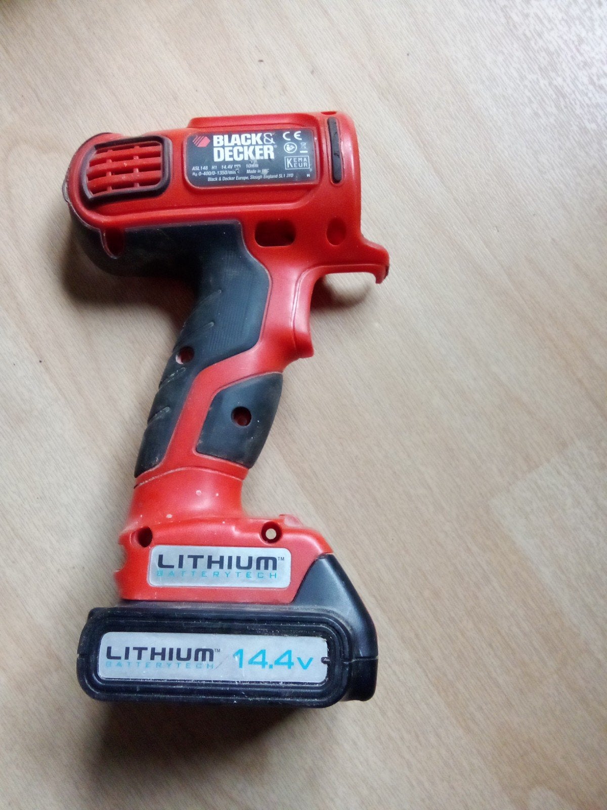 accu voor boormachine black and Decker BL1314, Ophalen of Verzenden, Gebruikt, Boormachine