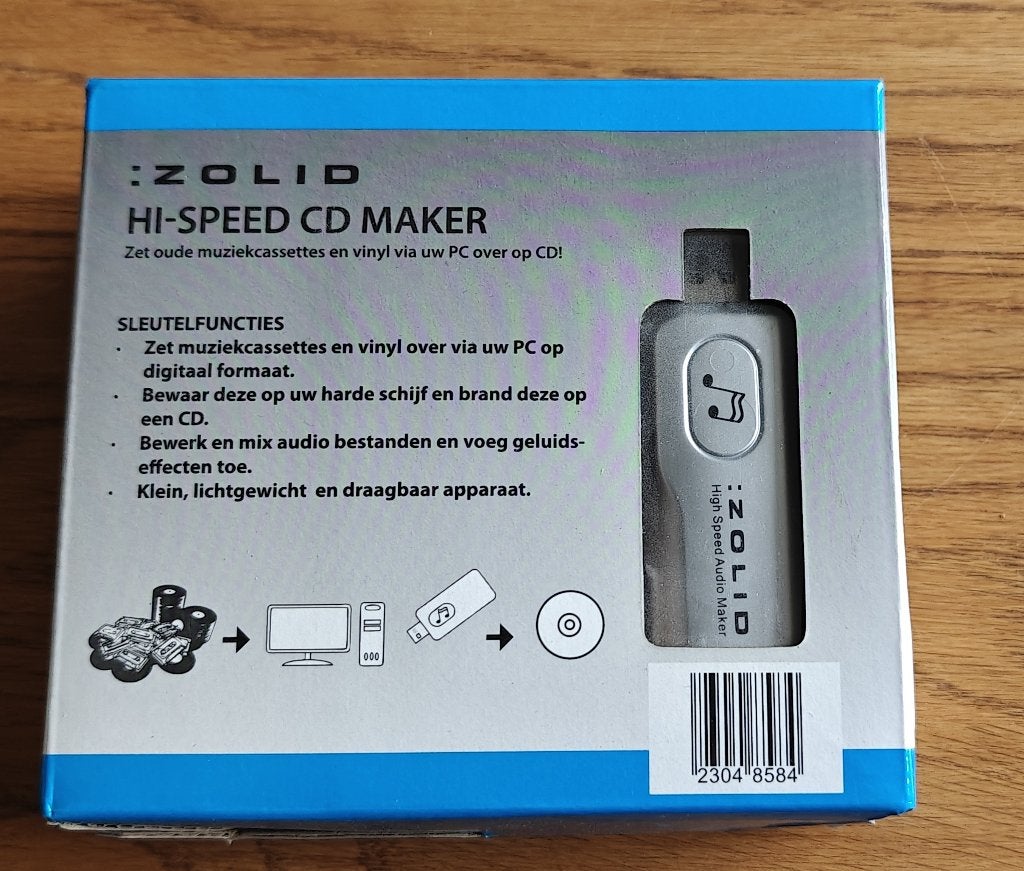 Zolid Hi-speed CD maker, Ophalen of Verzenden