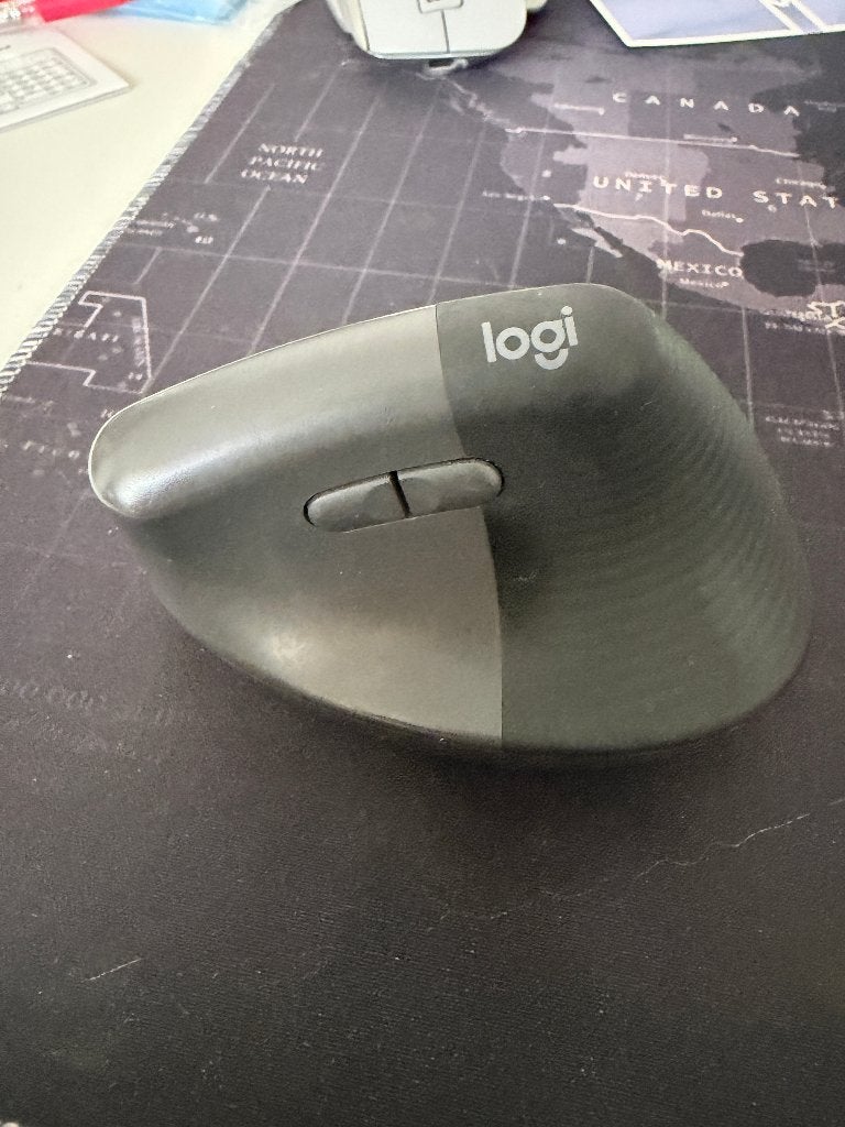 Logitech Lift, Rechtshandig, Muis, Gebruikt, Ergonomisch