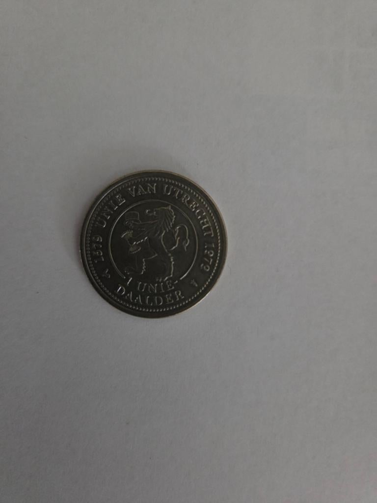 Uniedaalder 1979 - Unie van Utrecht 1579-1979, Ophalen of Verzenden, Koningin Juliana, Overige waardes, Losse munt
