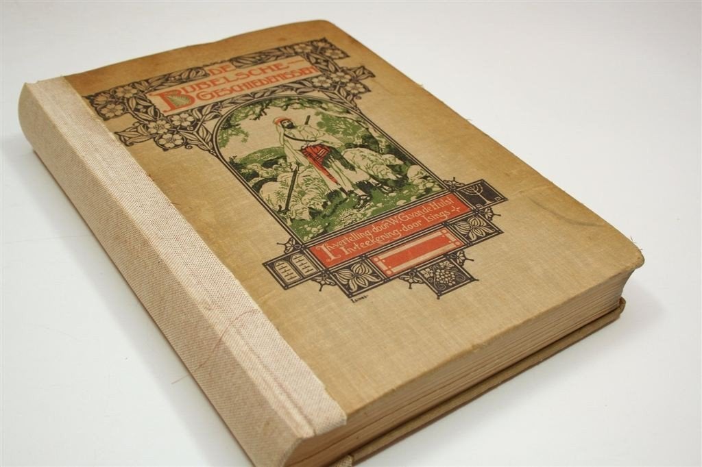 De Bijbelsche Geschiedenissen 1933 — OT & NT Isings, Antiek en Kunst, Ophalen of Verzenden