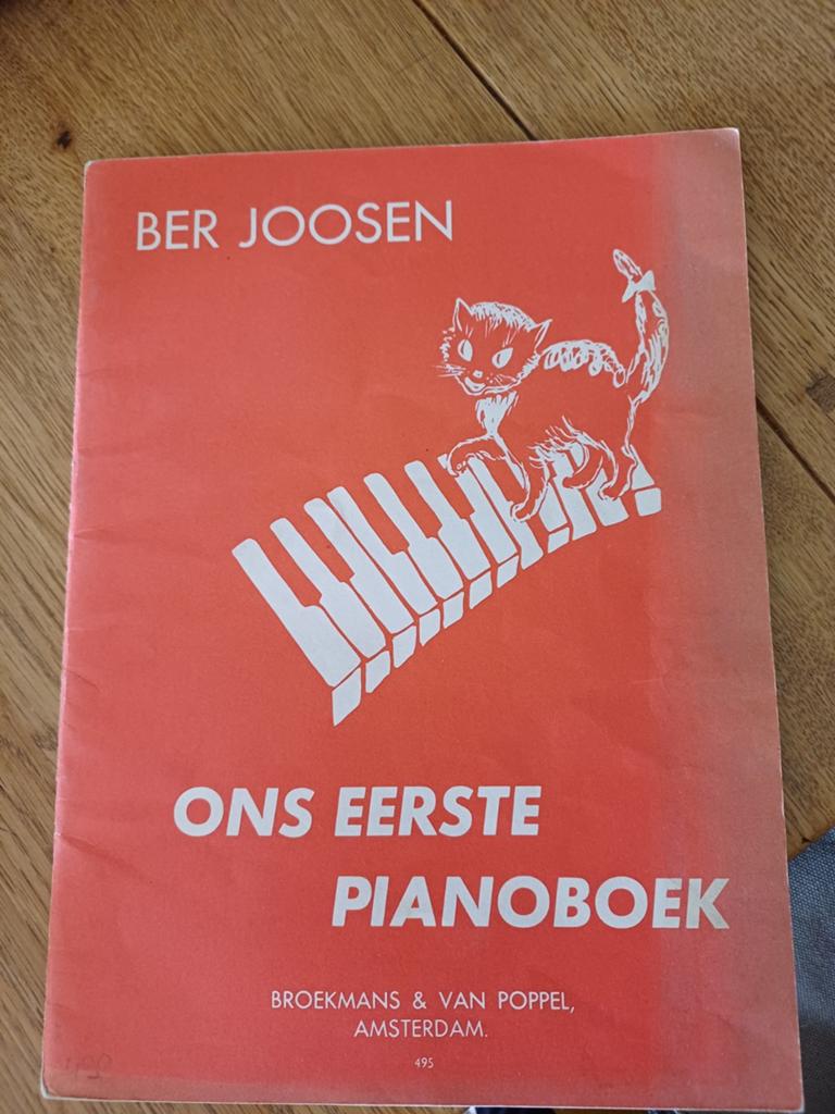 Ber Joosen - Ons Eerste Pianoboek (Vintage), Ophalen of Verzenden