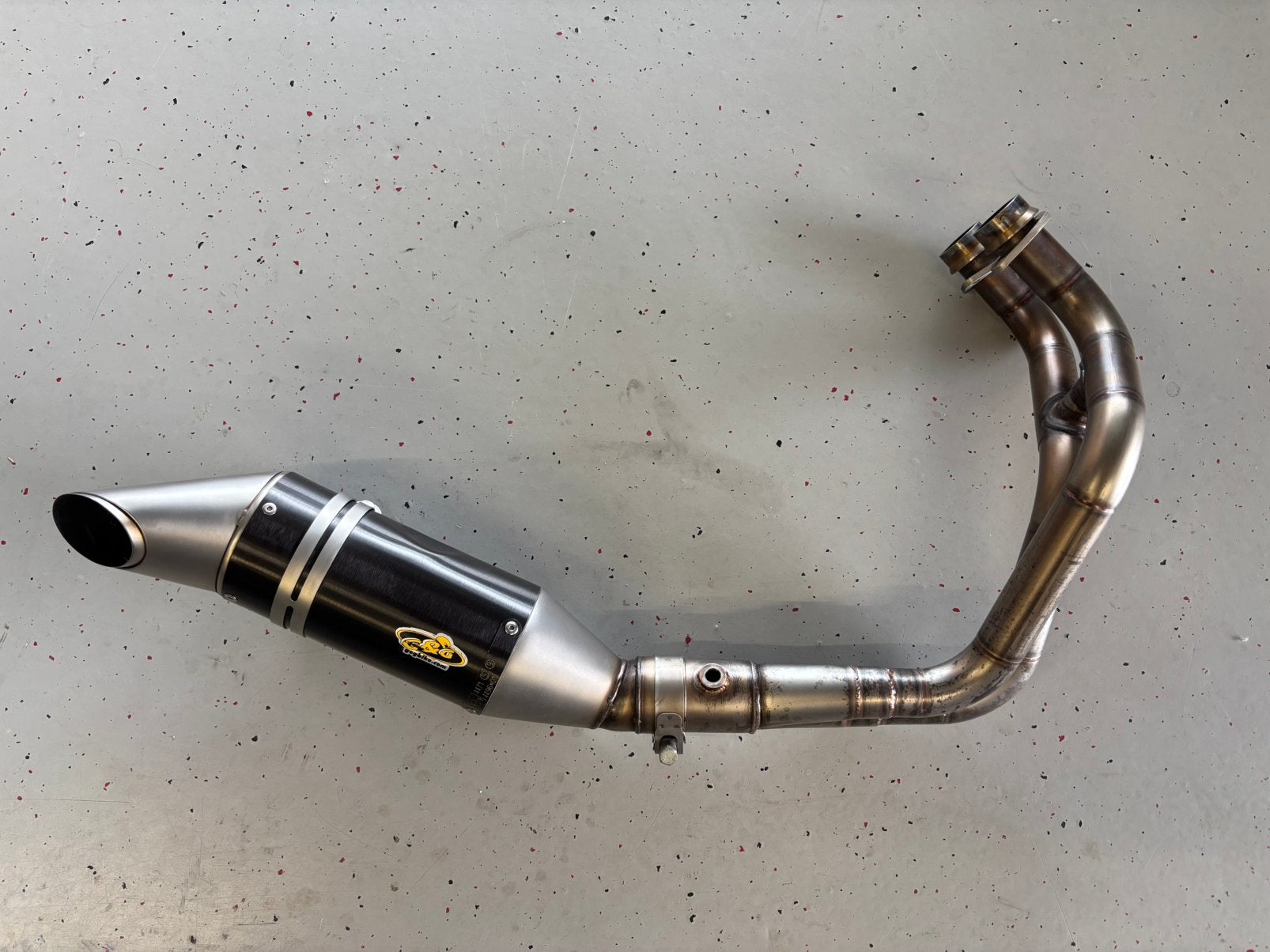 G&G uitlaatsysteem yamaha MT07 2016-2020, G&G, Gebruikt, Info@gegshop.nl, Ophalen of Verzenden