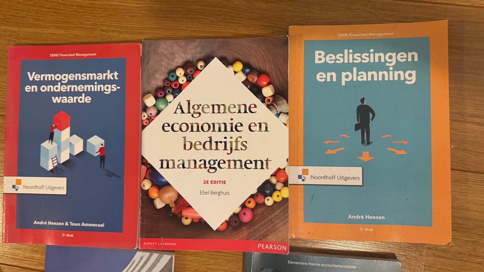 Diverse studieboeken HBO - Accountancy/Economie, Ophalen of Verzenden, Gamma, Gelezen, HBO