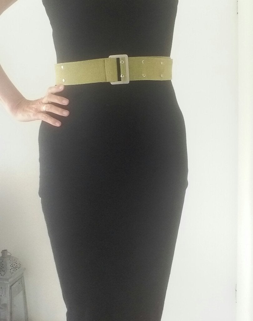 mooie army riem, Ophalen of Verzenden, Zo goed als nieuw, Overige kleuren, 100 cm of meer