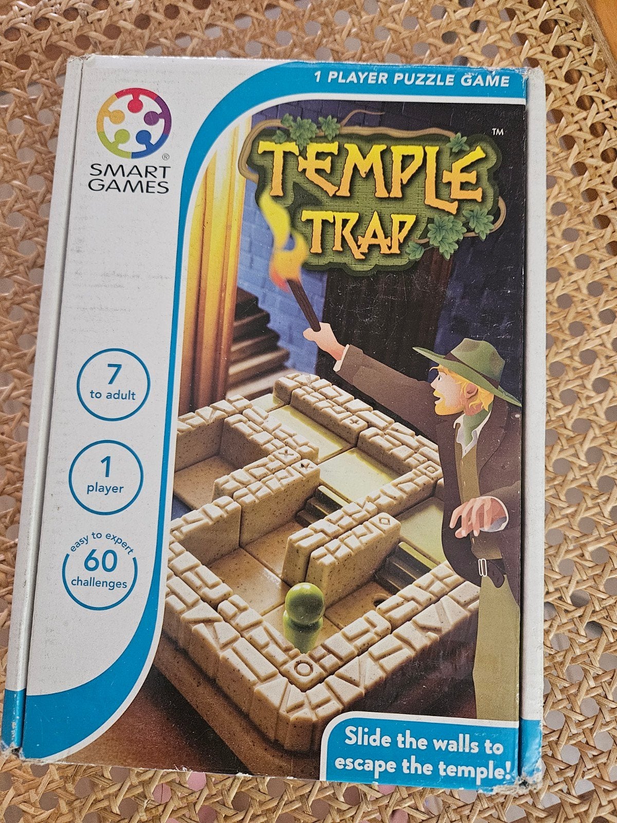 Smart Games Temple Trap - Logisch Puzzelspel, Een of twee spelers, Ophalen of Verzenden, Zo goed als nieuw, Smart Games