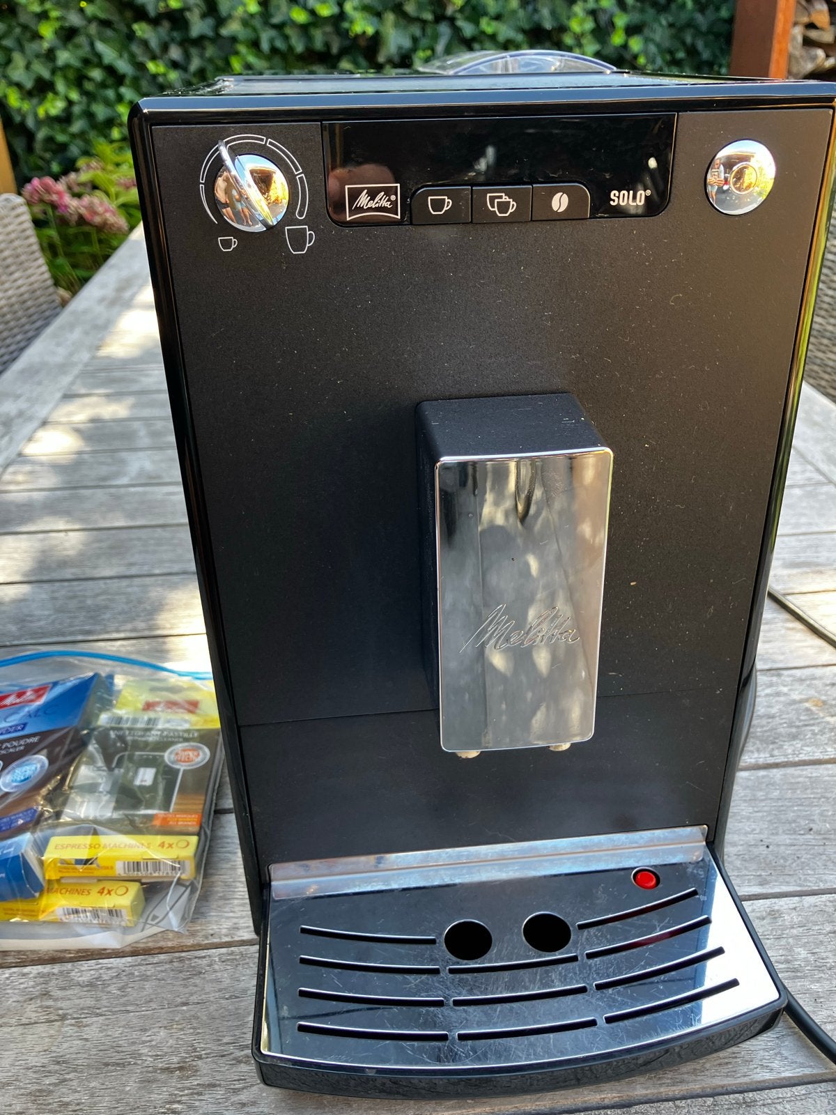 Melitta Solo volautomatische espressomachine, Ophalen, Afneembaar waterreservoir, Gebruikt, Espresso apparaat