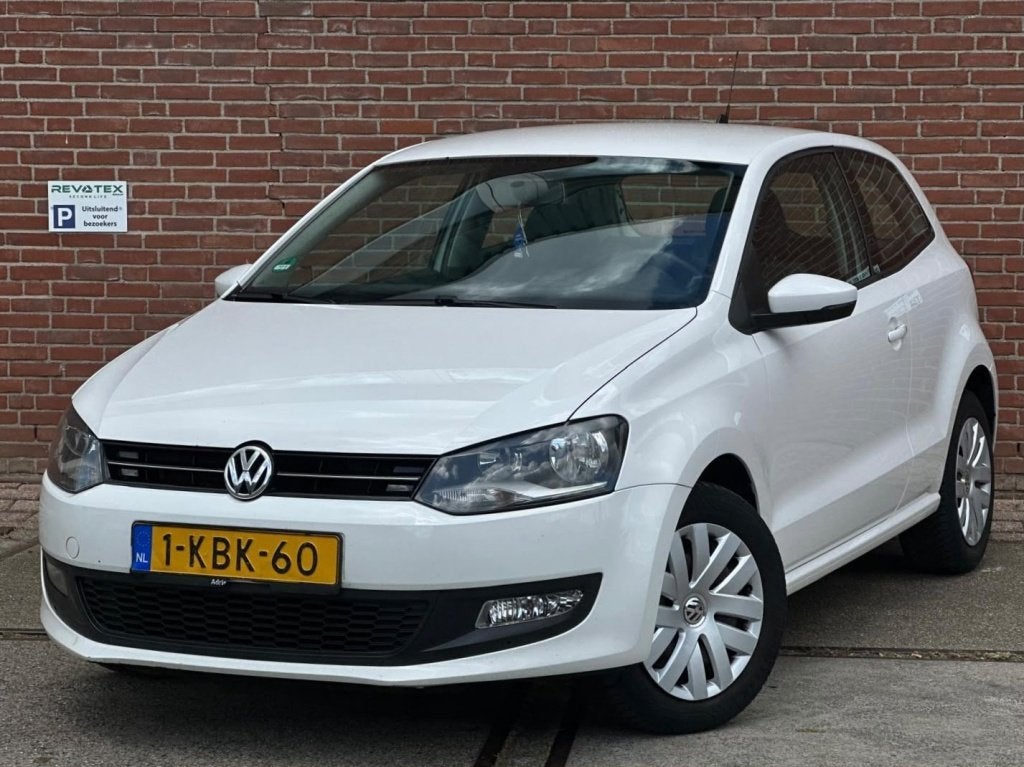 Volkswagen Polo 1.2 TSI BlM Comfl. |Airco |CruiseC |Navigati, Voorwielaandrijving, Euro 5, 4 cilinders, Wit