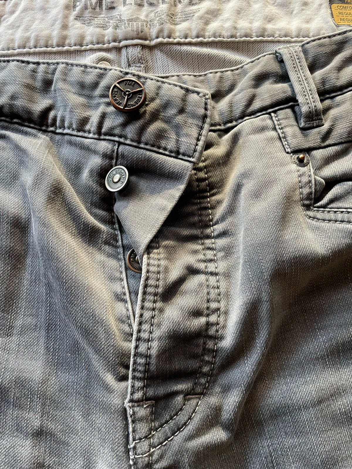 PME Legend Jeans - Grijs - W38 L32 als nieuw!, Ophalen of Verzenden, Zo goed als nieuw, Grijs, W36 - W38 (confectie 52/54)
