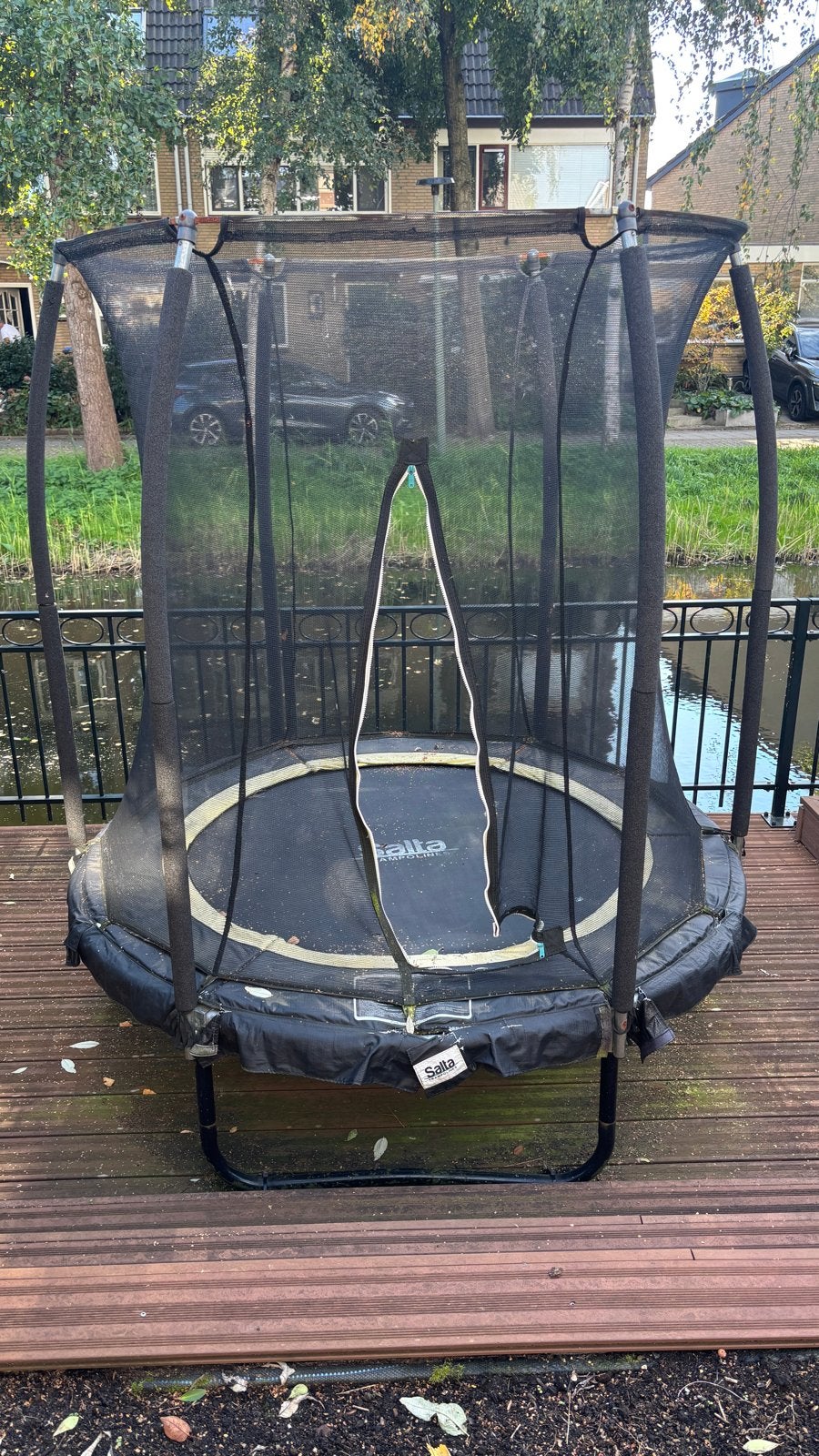 Salto Trampoline 1,80m, Ophalen, Gebruikt