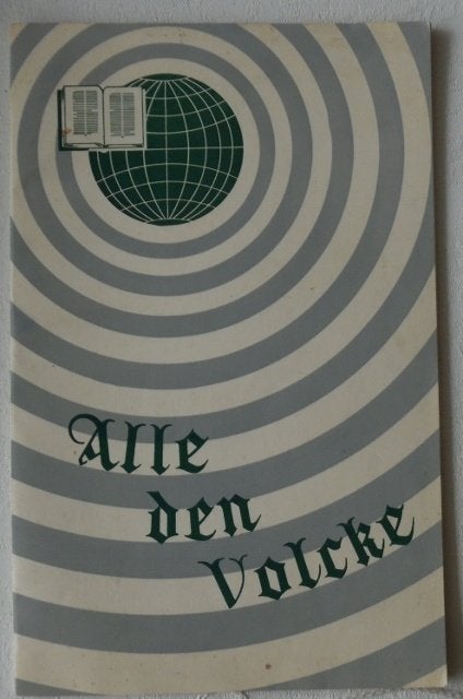 Boekje - Alle den Volcke - Ds. J. Batelaan, Ophalen of Verzenden, Gelezen, Ds. J. Batelaan