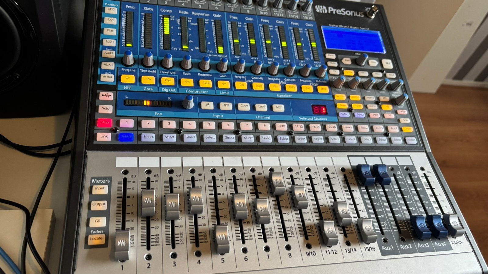 Presonus 16.0.2 USB digital mixer, Ophalen of Verzenden, Zo goed als nieuw, 10 tot 20 kanalen