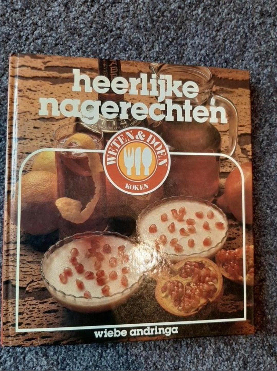 Kookboek heerlijke nagerechten, Ophalen of Verzenden