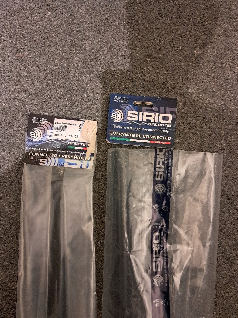 Te koop,  Sirio Thunder 27 basisantenne, Telecommunicatie, Antennes en Masten, Ophalen, Zo goed als nieuw, Antenne