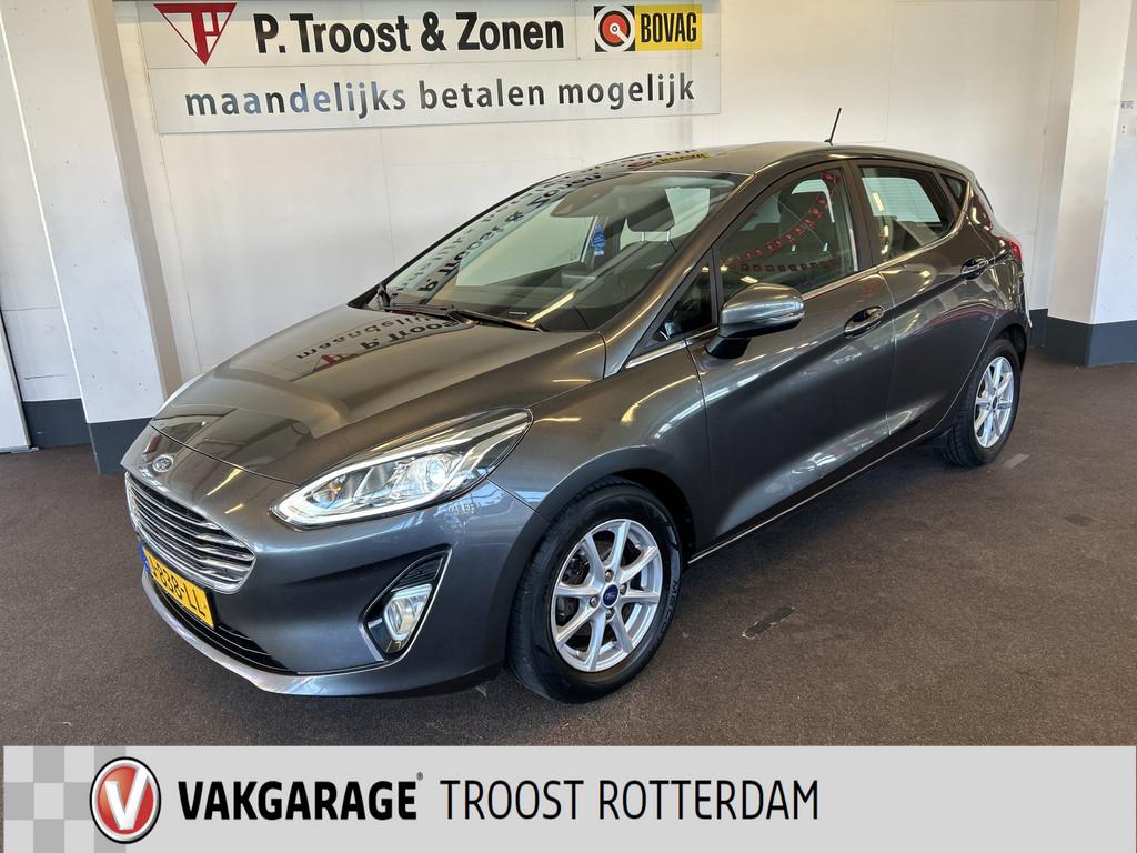 Ford Fiesta 1.0 EcoBoost Hybrid Titanium | Cruise control |, Voorwielaandrijving, Stof, Gebruikt, Met garantie (alle)