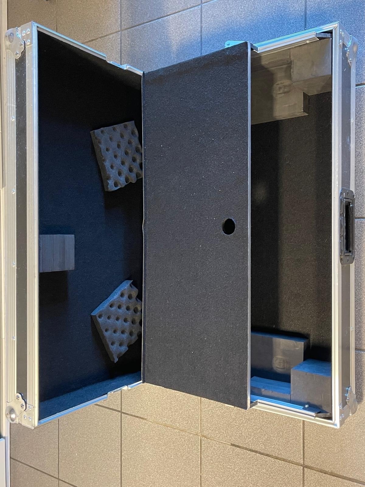Stevige Flightcase - Ideaal voor instrumenten of apparatuur, Ophalen, Gebruikt, Overige instrumenten, Flightcase