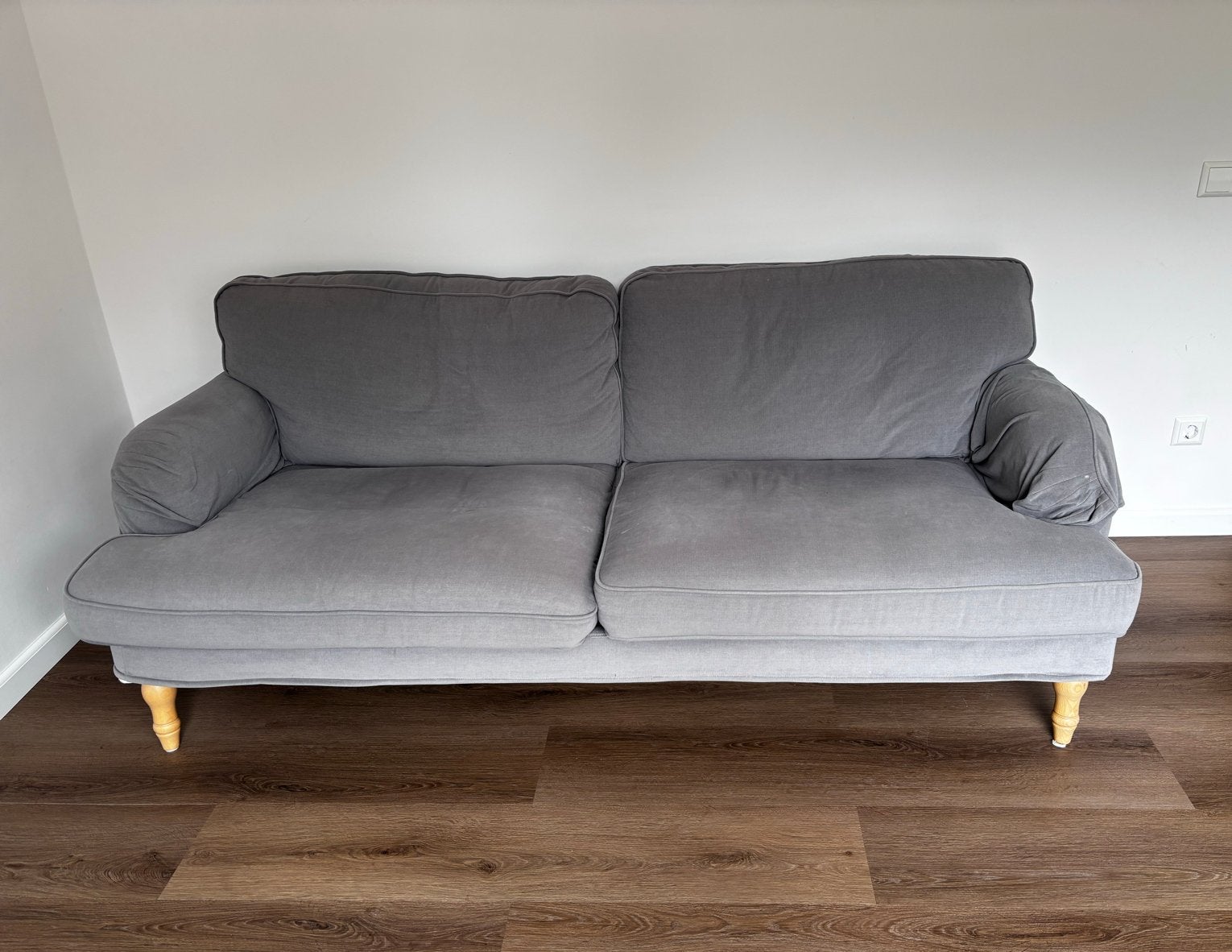 Ikea 3-zitbank met wasbare hoezen - Goede staat, Ophalen, Gebruikt, Driepersoons, 75 tot 100 cm