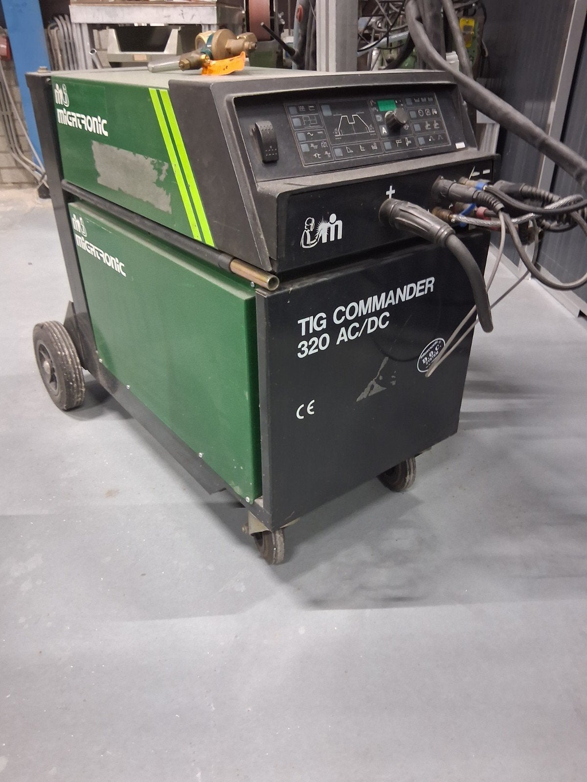Migatronic TIG Commander 320 AC/DC lasapparaat, Ophalen, Gebruikt, 250 ampère of meer, Tig