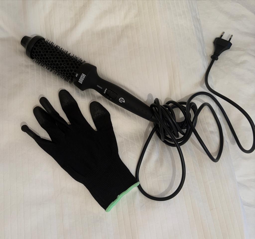 Brush 40 Föhnborstel met handschoen, Witgoed en Apparatuur, Ophalen, Nieuw, Haarverzorging