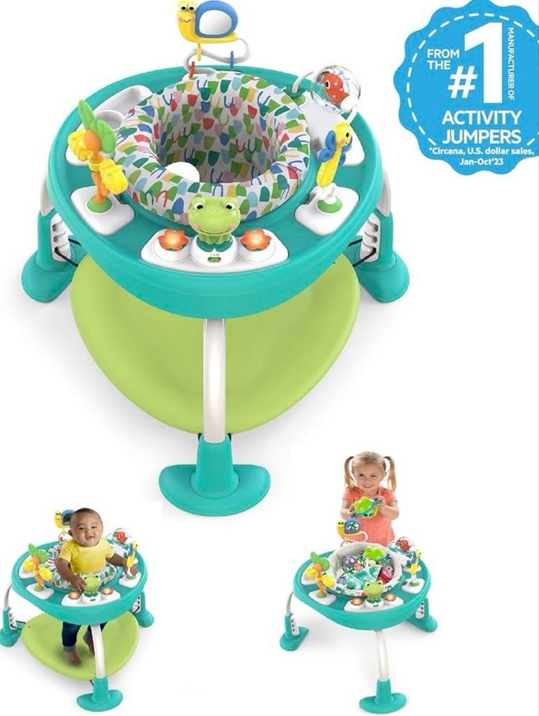 Bright Starts activiteitencentrum en baby jumper, Ophalen, Gebruikt, Overige typen, Met licht