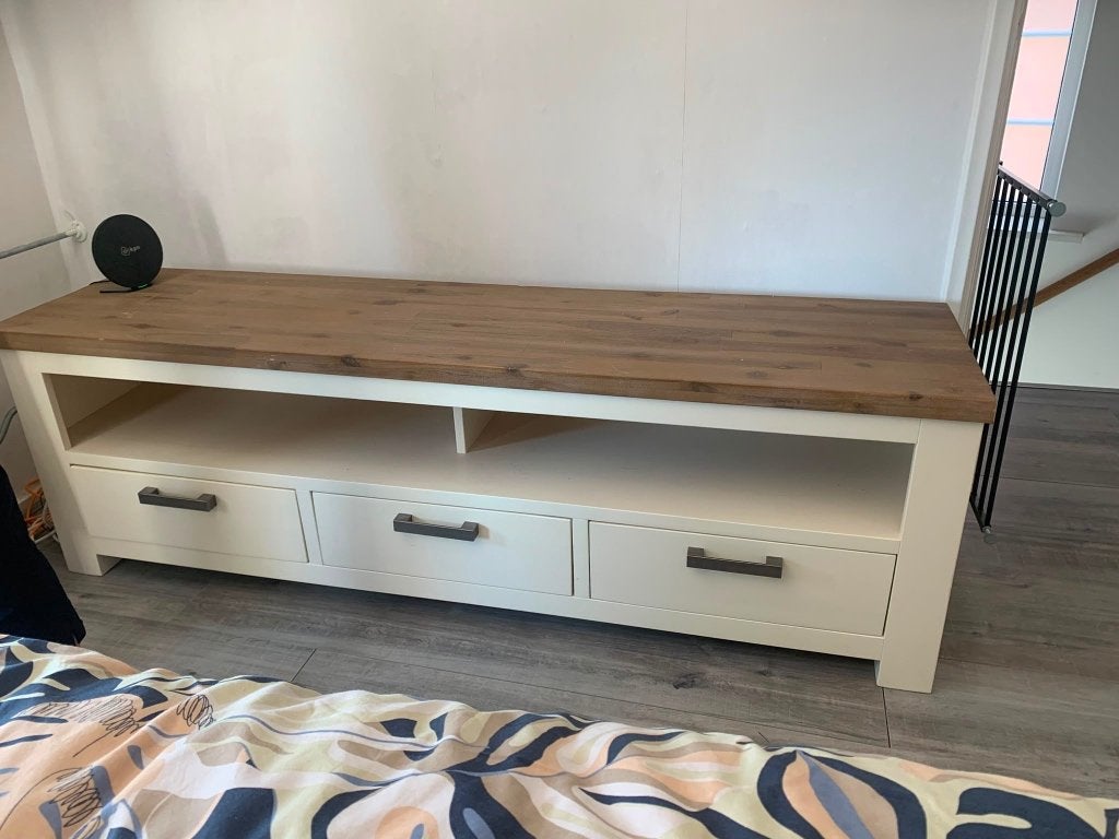 Tv kast, Huis en Inrichting, Kasten | Dressoirs, Ophalen, Gebruikt, 150 tot 200 cm, Met lade(s)
