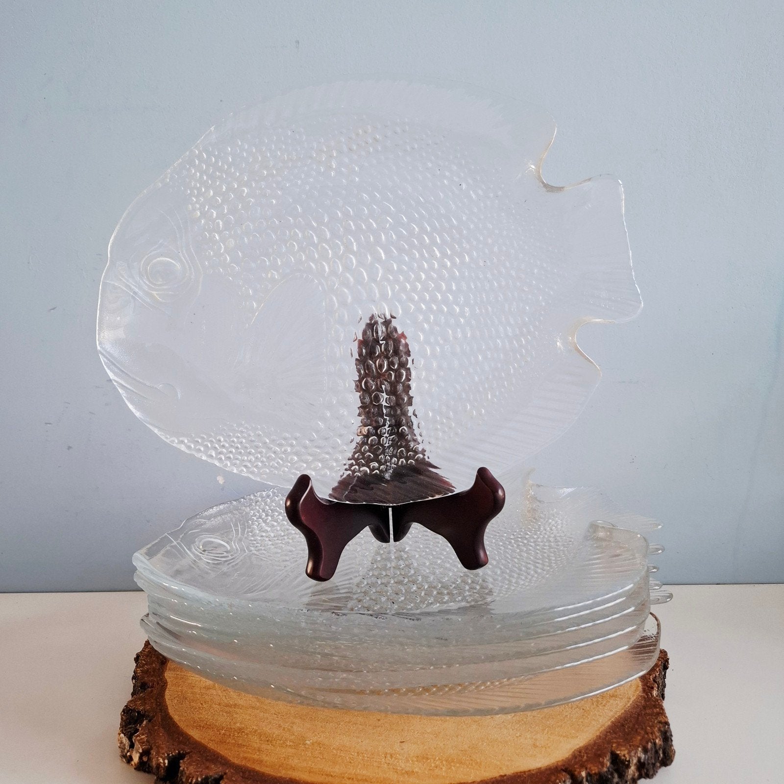Arcoroc France, 7 kleine visborden - 26 x 20 cm, Ophalen of Verzenden
