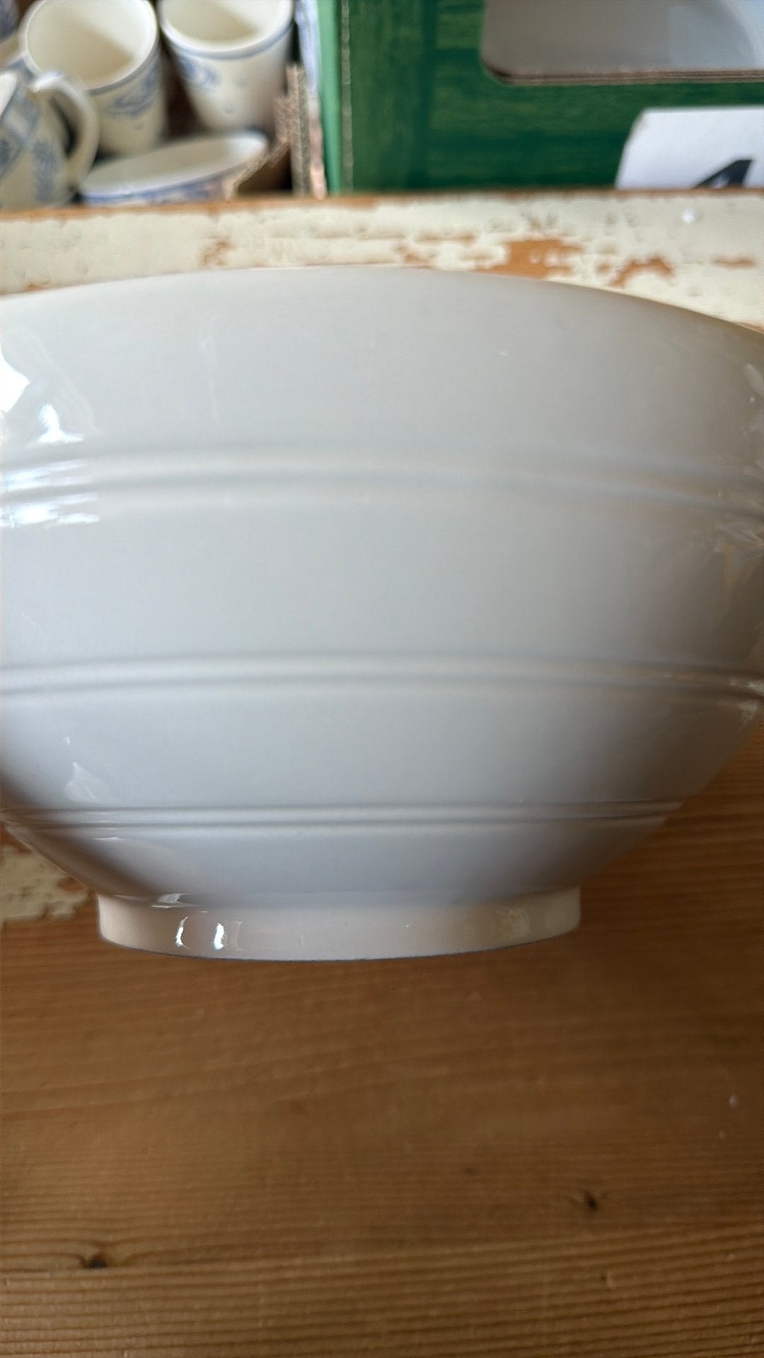 Wedgwood JASPER CONRAN casual Saladeschaal, Ophalen of Verzenden, Zo goed als nieuw, Porselein, Bord(en)