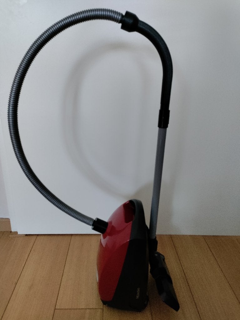 Miele speelgoed stofzuiger - Zo goed als nieuw, Ophalen of Verzenden, Zo goed als nieuw, Overige typen, Met wieltjes
