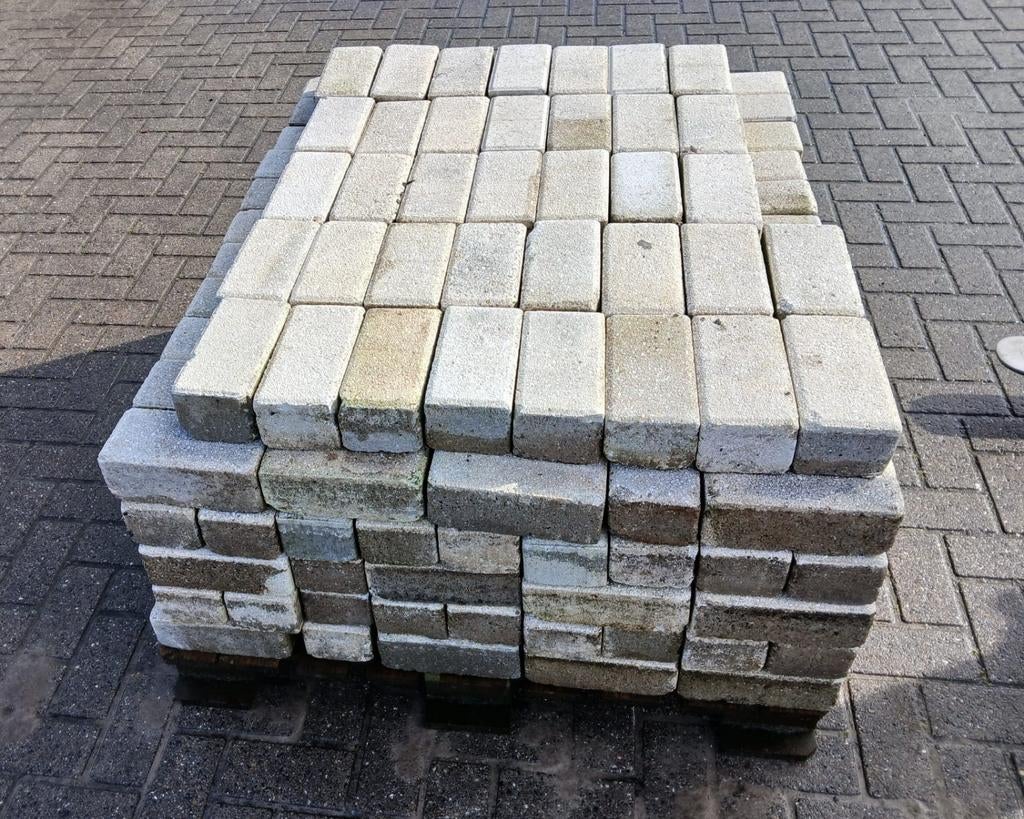 Parkeerstenen, Tuin en Terras, Tegels en Klinkers, Ophalen, Gebruikt, 5 tot 10 m², Overige typen
