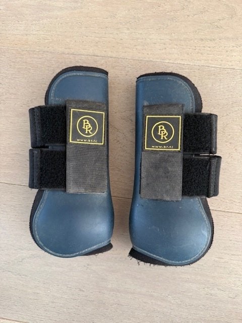 Blauwe peesbeschermers BR - maat paard, Beenbeschermers, Ophalen of Verzenden, Gebruikt, Full