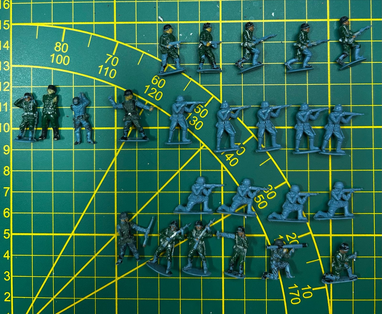 Duitse infanterie WW2 1/72, Ophalen of Verzenden, Gebruikt, 1:50 of kleiner