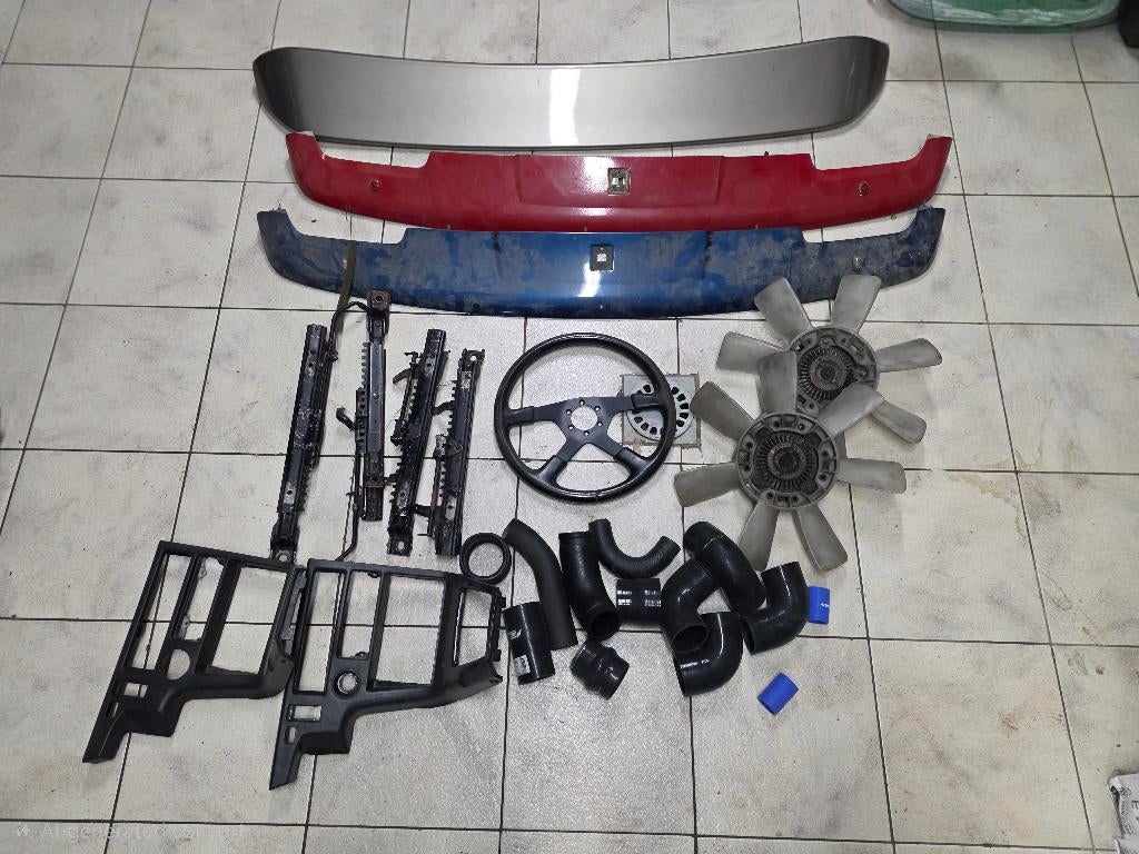 Lot Supra mk3 onderdelen, Ophalen