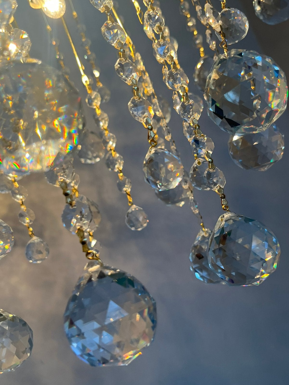 Foto 8 van XL formaat kristallen gemerkt echt swarovski kroonluchter