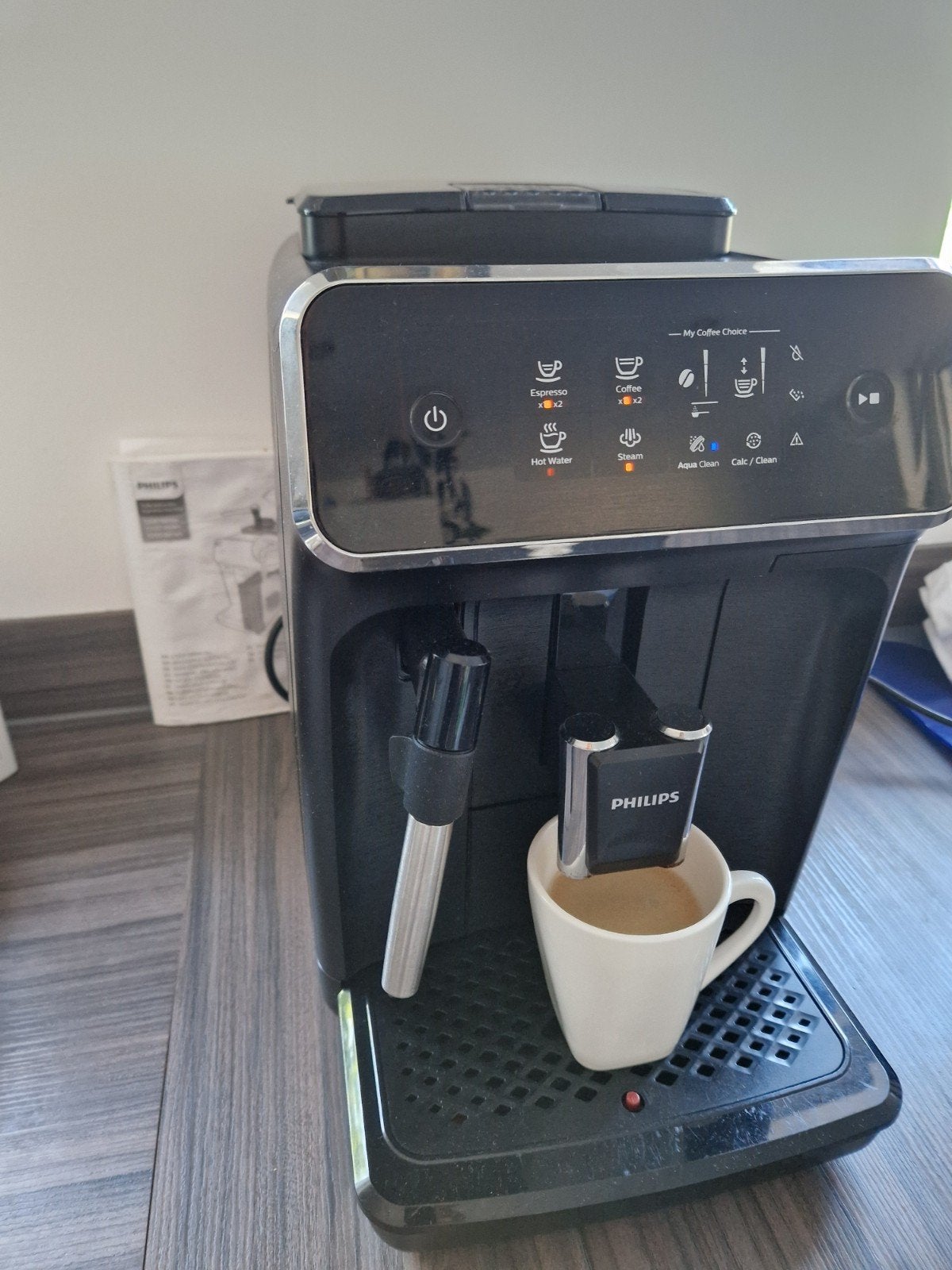 PHILIPS Series 2200 EP2220/10 volautomatisch espressomachine, Koffiemachine, 4 tot 10 kopjes, Gemalen koffie, Ophalen