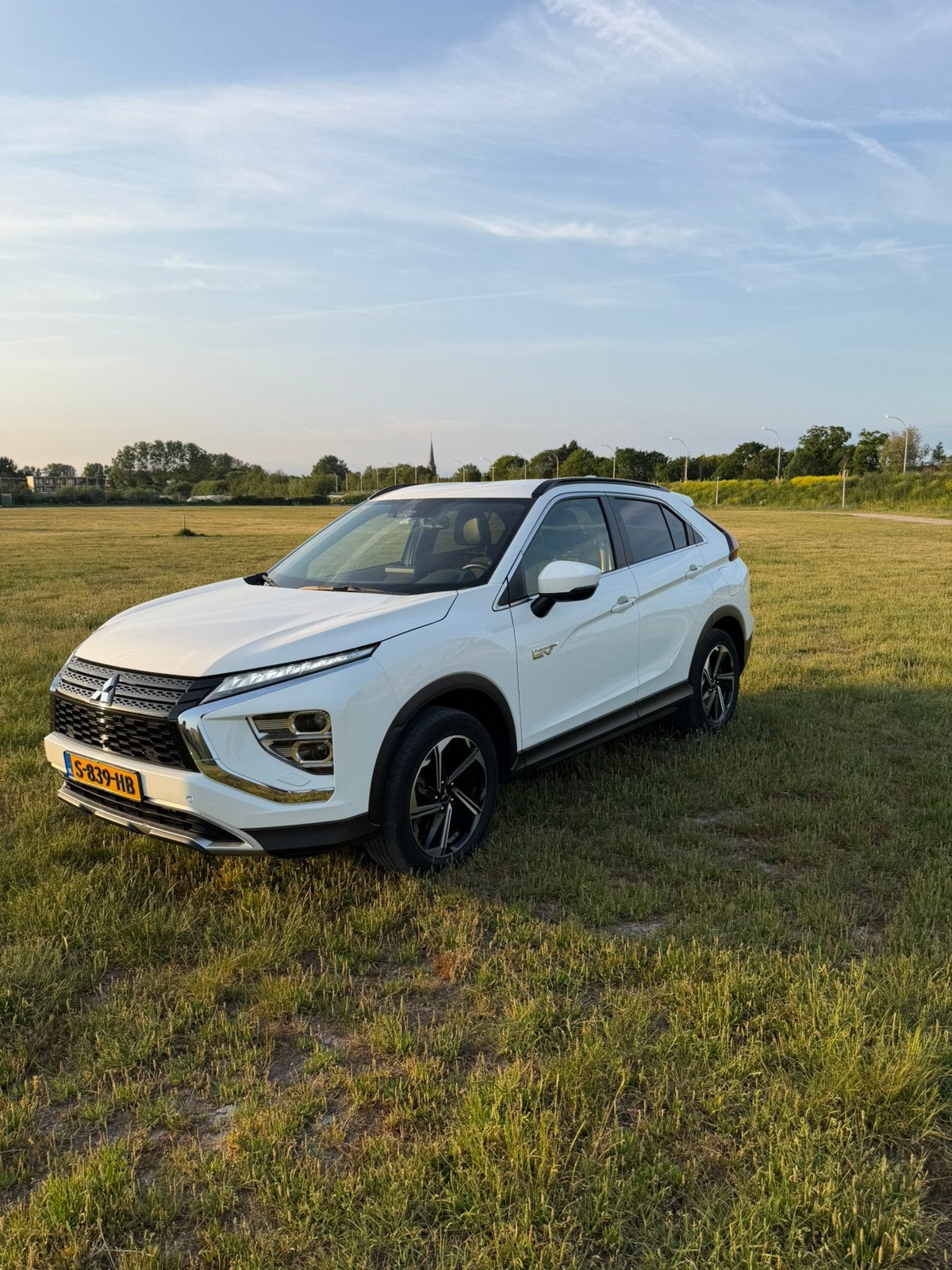 Mitsubishi Eclipse Cross 2.4 Phev S-awc 98pk Aut. 2022 Wit, Automaat, Eclipse Cross, 4 cilinders, Vierwielaandrijving