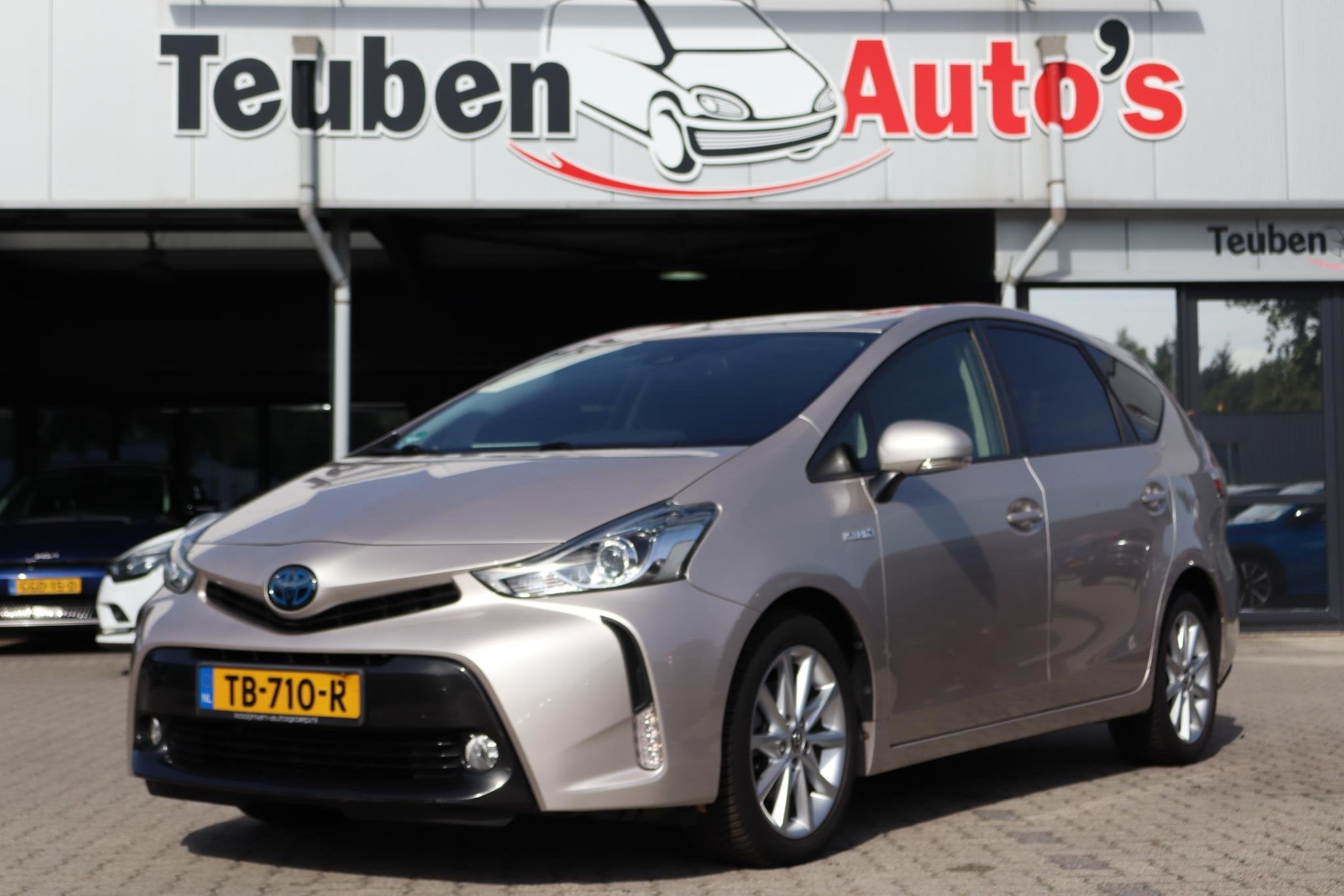 Toyota Prius + 1.8 Dynamic | 7 Persoons | Camera | Navigatie, Auto's, Dealer onderhouden, 136 pk, Gebruikt, Euro 6